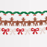 TISSUE PAPER CHRISTMAS GARLAND SET