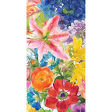 Abundant Floral Paper Guest Towel Napkins