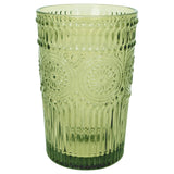 Olive Drinking Glass
