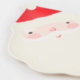 REUSABLE MELAMINE SANTA PLATE