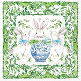 Easter Bunnies Paper Lunch Napkins