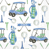 Guy Golf Paper Beverage Napkins