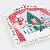 NUTCRACKER BALLET STAGE PAPER PLATES