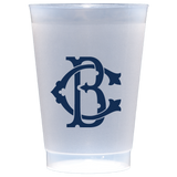 Personalized 16 oz Monogram Frost Flex Set of 50