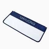 NAVY BAMBOO MAHJONG BAG