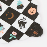 Patchwork Halloween Small Paper Napkins