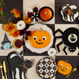 Patchwork Halloween Dinner Paper Plates