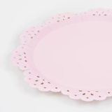 Multi Dinner Broderie Anglaise Lace Paper Plates
