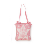 Pink A Star is Born Embroidered Pillow Door Hanger Decor