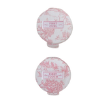 Pink Toile First Tooth & First Curl Keepsake Boxes