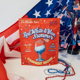 Strawberry Daiquiri - Red, White & Blue Frozen Cocktail Mix