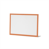 Orange Frame Place Card - Bottom Fold