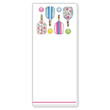 Pickleball Paddles Skinny Notepad
