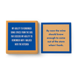 Song Lyrics Paper Beverage Napkins