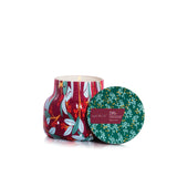 TINSEL AND SPICE HOLIDAY PATTERN PLAY PETITE CANDLE