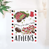 ATHENS, GA TEA TOWEL