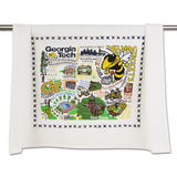 GEORGIA TECH COLLEGIATE DISH TOWEL
