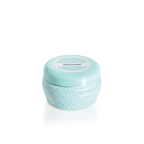 VOLCANO AQUA PRINTED MINI TIN CANDLE