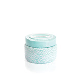AQUA PRINTED TRAVEL TIN