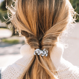 Washed Denim Large Hair Ties