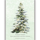 Wintry Glow Holiday Greeting Card - Set of 10