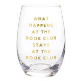 What Happens Stemless Wine Glass