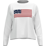 Large White Flag Lightweight Sweater