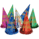 NEW YEAR EVE FOIL GLITTER PARTY HAT 1 PC